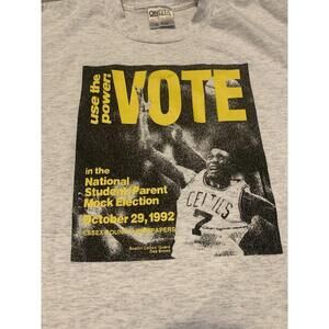Rare Dee Brown Vote 90S T-Shirt Boston Celtics Basketball